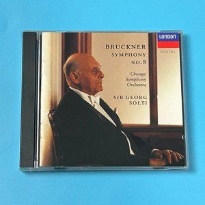 Bruckner Symphony No 8 Chicago Symphony Orchestra Sir Georg Solti CD‎
